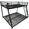 Metal Twin over Full Bunk Bed/ Heavy-duty Sturdy Metal/ Noise Reduced/ Safety Guardrail/ CPC Certified/ No Box Spring Needed