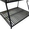 Metal Twin over Full Bunk Bed/ Heavy-duty Sturdy Metal/ Noise Reduced/ Safety Guardrail/ CPC Certified/ No Box Spring Needed