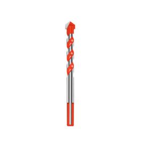 Overlord Drill Multifunctional Drilling Drill Wholesale Ceramic Tile Concrete Brick Wall Glass Triangle Drill Cemented Carbide Ceramic Drill (Option: Orange-10mm)