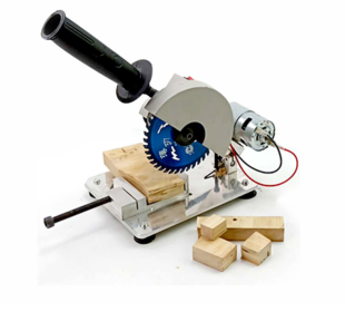 Multifunctional cutting machine household small mini table motor wood stone steel plastic 45 degree electric saw (Option: US)