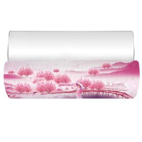 Adjustable Air Conditioning Cover Wind Deflector (Option: Cherry blossoms)