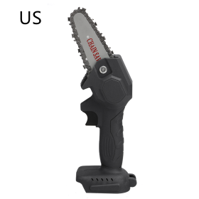 4 Inch Mini Saw Cordless Electric Chain Saw Single Hand Saw (Option: US-5 Style)