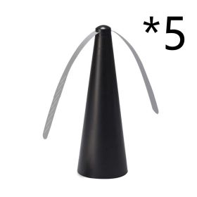 Fly repellent fan (Option: Black 5pcs)