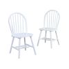 Autumn Lane Windsor Solid Wood Dining Chairs, Set of 2