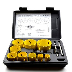 Bimetal M3 Hole Opener Set Hole Saw (Option: 13pieces)